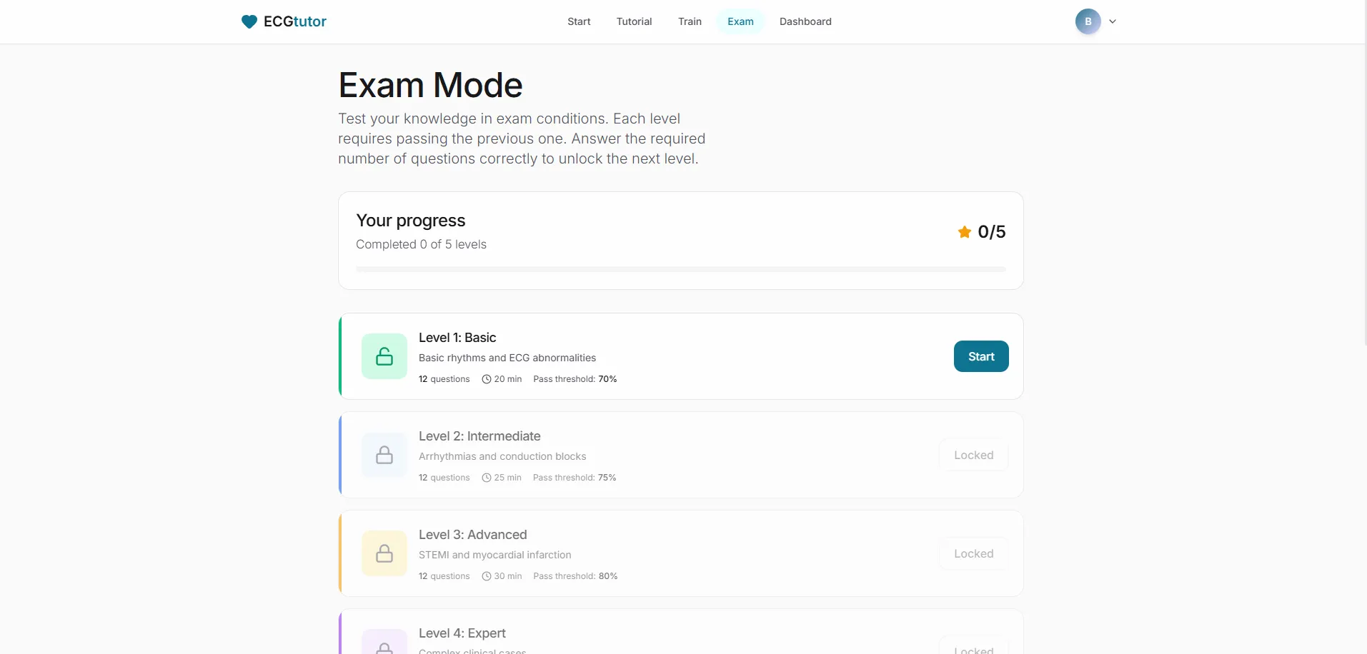 EKG Tutor - Clinical Reporting